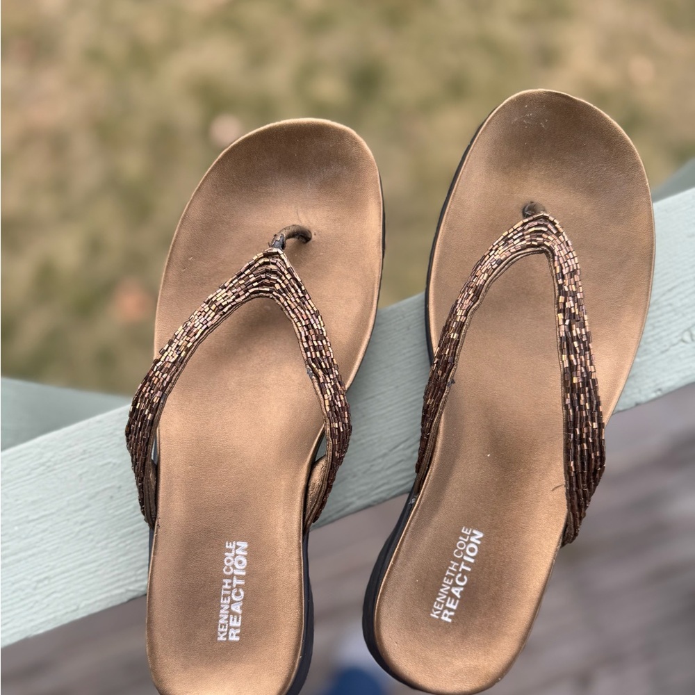 Kenneth Cole Reaction Brown Sandals